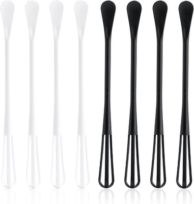 8 PCS Mini Whisk & Spoon Set 2-in-1 Non-Scratch Kitchen Utensils for Baking