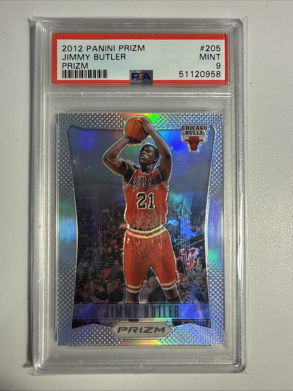 2012 Prizm Jimmy Butler Silver PSA 9 (RC)