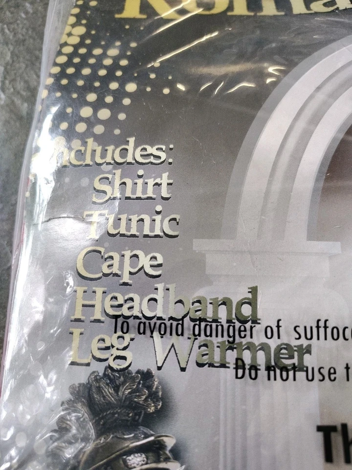 Disfraz de Soldado Romano Gladiador Guerrero Espartano Centurión Halloween Para Hombre Grande Foto 3 de 4