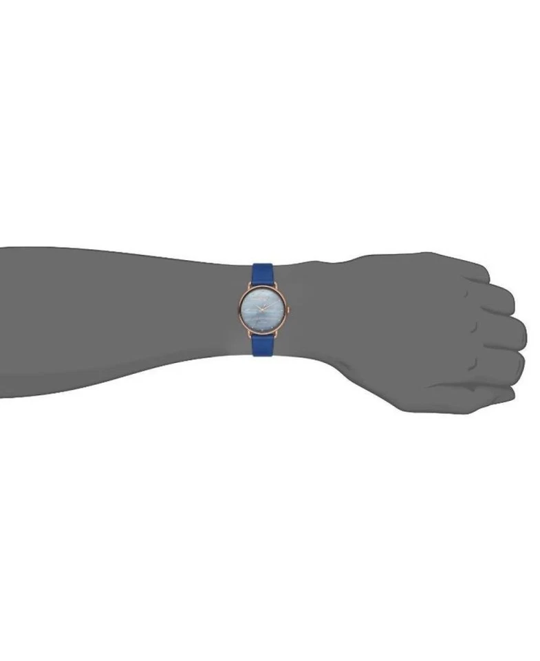 Reloj informal de cuarzo analógico para mujer OMAX vestido clásico madreperla esfera impermeable Foto 4 de 4