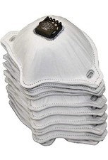 10 x JSP Filterspec FMP2 FPV2 Valved Filters Sealed for JSP FilterSpec Pro Masks