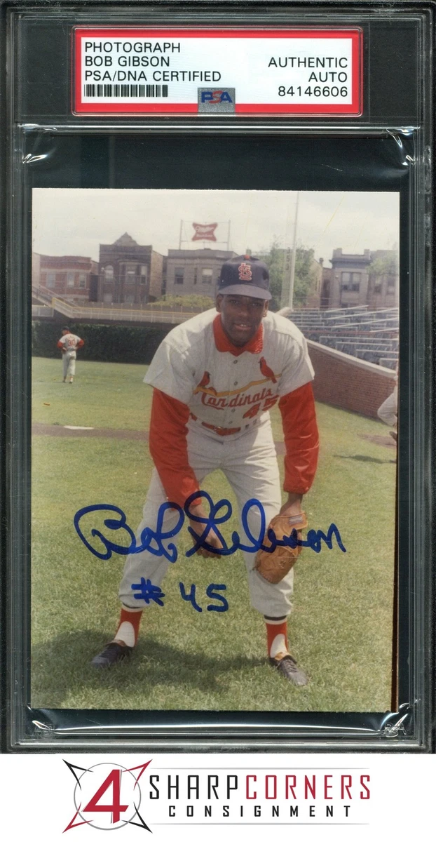 Bob Gibson MLB Original Autographed Items for sale | eBay
