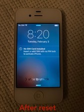 Apple iPhone 4s - 16 GB - White Verizon A1387