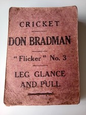 Don Bradman 'Flicker No 3' 1934 Good condition for its age with front back cover