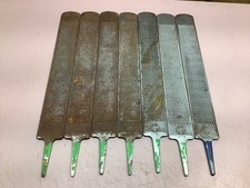 Used Farrier Rasps Lot of 7, Heller brand