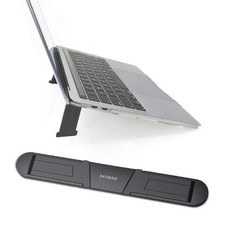 Portable Travel Laptop Stand Black for 12-17  Laptop/Tablet - Adjustable,