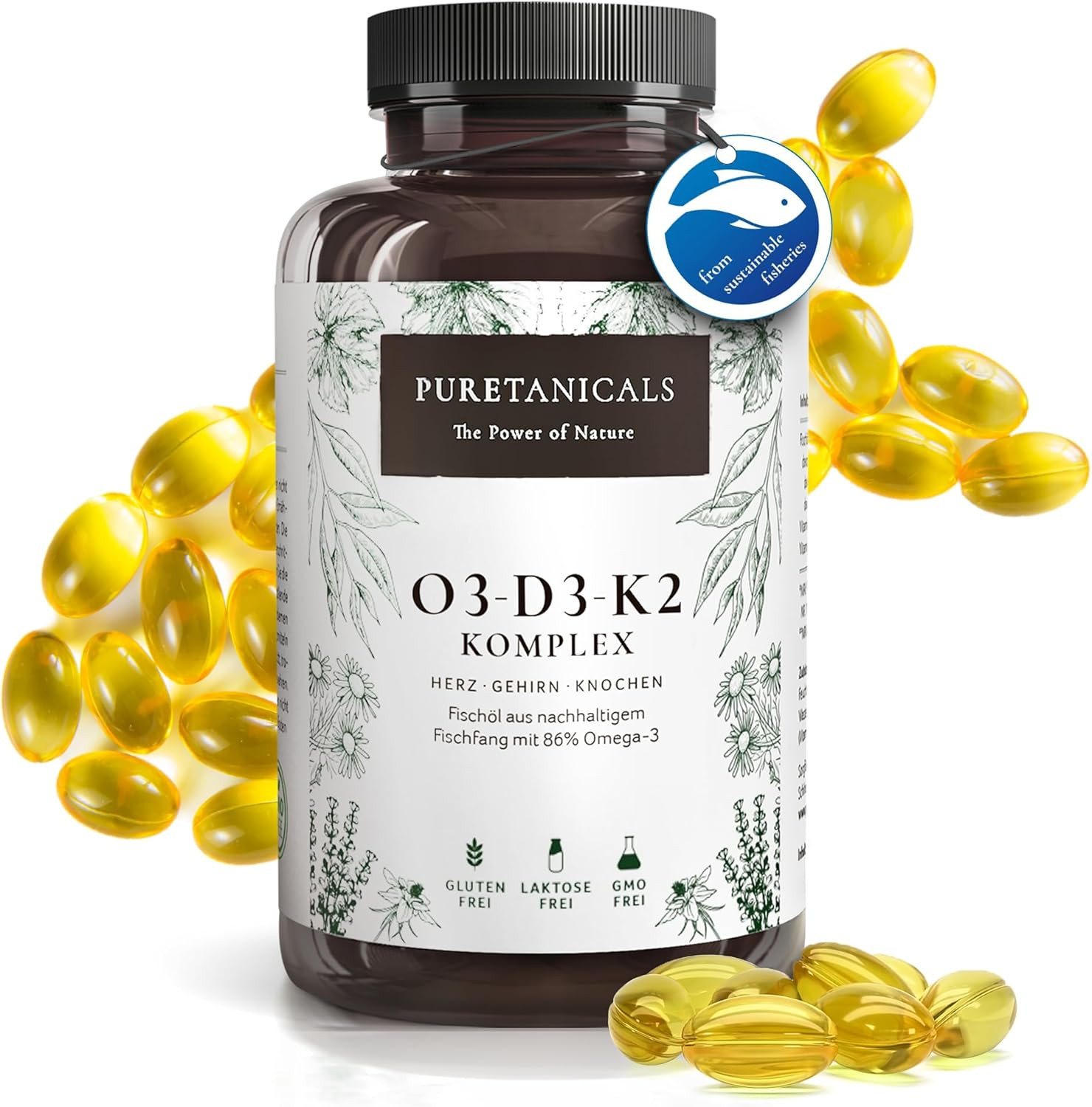 O3-D3-K2 Com Gocce MK7 All-Trans: Supporto Immunitario e Ossa
