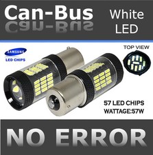 Samsung Canbus Led 1156 57w Projector Lense White Xenon Backup Light Bulbs B64