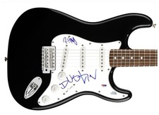 Hot Hot Heat Signed Autographed Guitar ACOA