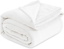 BEDSURE GentleSoft Fleece Throw Blanket 300GSM Soft Lightweight Plush Cozy