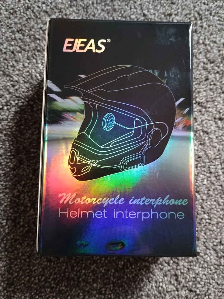 2-Packs EJEAS V6 Pro Motorcycle Helmet Bluetooth 5.1 technology Headset Intercom - Image 3 of 4