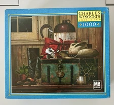Wells Fargo & Co. 1000 PC Jigsaw Puzzle by Charles Wysocki Complete sealed 22x26