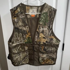 Magellan Outdoors Men's Piedmont Camo Game Vest, Realtree Edge, Men’s Medium