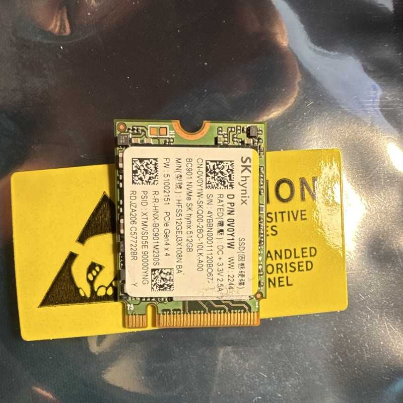 SK hynix M.2 2230 Wireless Card 802.11ac 867 Mbps BC901 NVMe