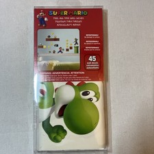 Nintendo Super Mario Wall Decals 45 Removable  Repositional Peel Stick NEW