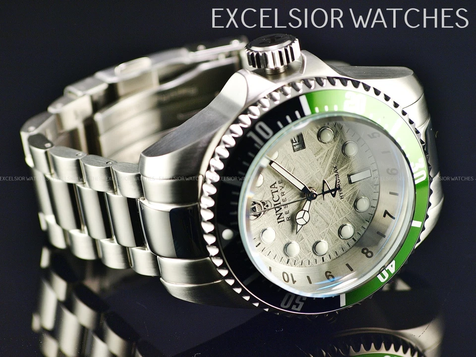 Raro Reloj de Buceo Invicta Reserve Hydromax 52mm Meteorite NH35A Automático 1000M Foto 4 de 4