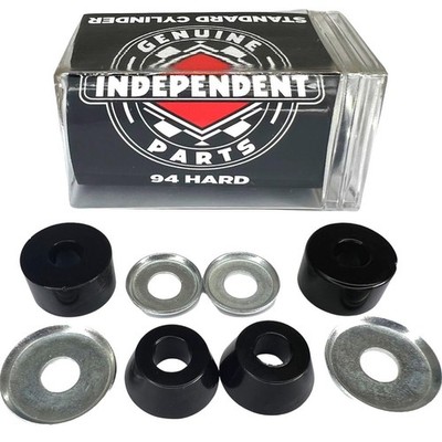 Independent Skateboard Ersatz Standard Cylinder Cushings 94A Hard Schwarz