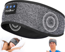Sleep Headphones Bluetooth 5.4 Headband, Wireless Earphones Music Sleep Earbuds