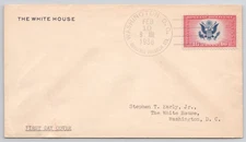US FDC # CE2 The White House Washington DC 1936