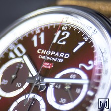 Chopard Mille Miglia Chronograph 2024 Mint Red Edition Watch / Box Leather band 5