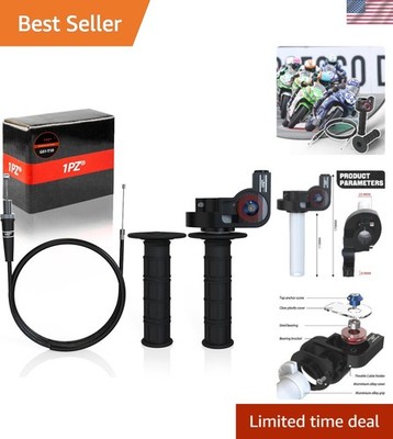 Alloy Steel 7/8'' Twist Throttle Grip Cable - Heavy Duty for CRF KLX TTR Series