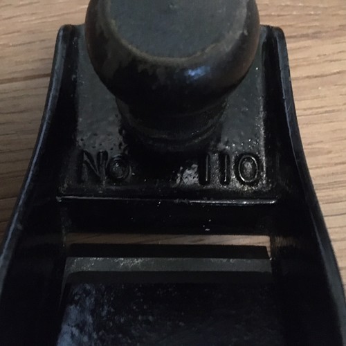 Vintage Stanley Hand Plane Planer No 110 USA Made Woodworking Tool Craft - Picture 7 of 8