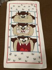 Rare Vintage Looney Tunes Tazmanian Devil Towel 3 Stages of Anger Warner Bros — photo 4