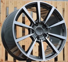 4X jantes 19" 5X130 style CARRERA GRIS 8.5J 11J pour Porsche 911