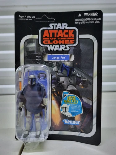 Jango Fett 2010 STAR WARS Vintage Collection VC34 NEW UNPUNCHED #2 D1