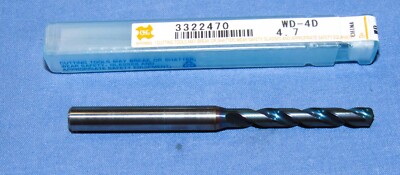 New OSG Jobber Drill: #13 (0.1850'') Dia. 140 deg Point, Solid Carbide (3322470)