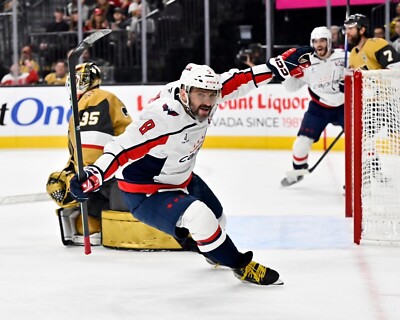 Alex Ovechkin Hat Trick Nov 17th, 2024 Washington Capitals 8x10 NHL Hockey Photo