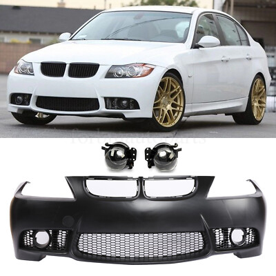 Front Bumper Cover Fit M3 Style For BMW 5 series E90 320I 325I 2005-2008