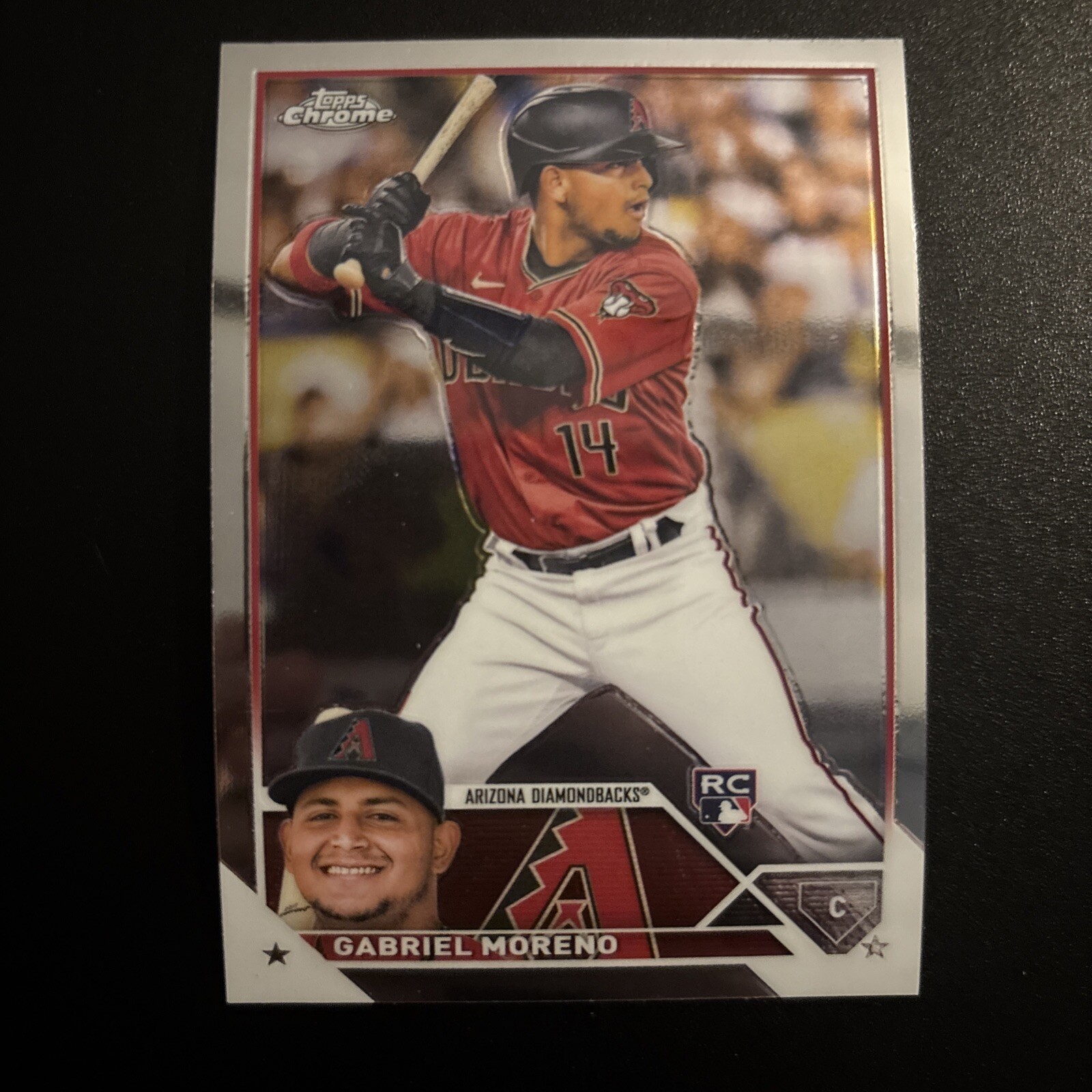 2023 Topps Chrome Logofractor Edition - #189 Gabriel Moreno (RC)