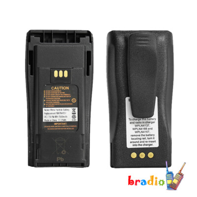 Ni-Mh Battery For NNTN4851 Radio CP150 CP200 CP200XLS CP200D GP3188 GP3688 CP040