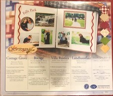 Creative Memories Croptober Fest Cottage Grove 6 Printed Designs 12 Sheet Pack