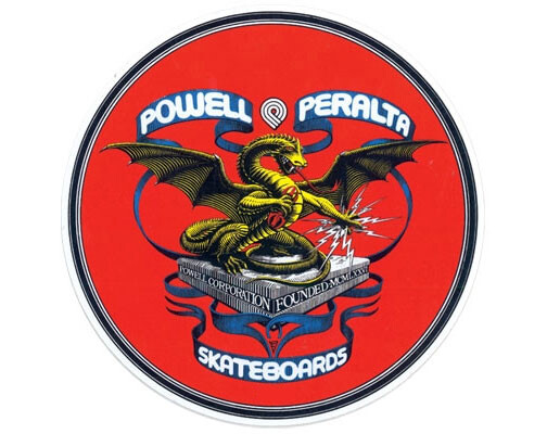 Powell Peralta Skateboard Old School Stickers 5-Pack Welinder Bucky Guerrero