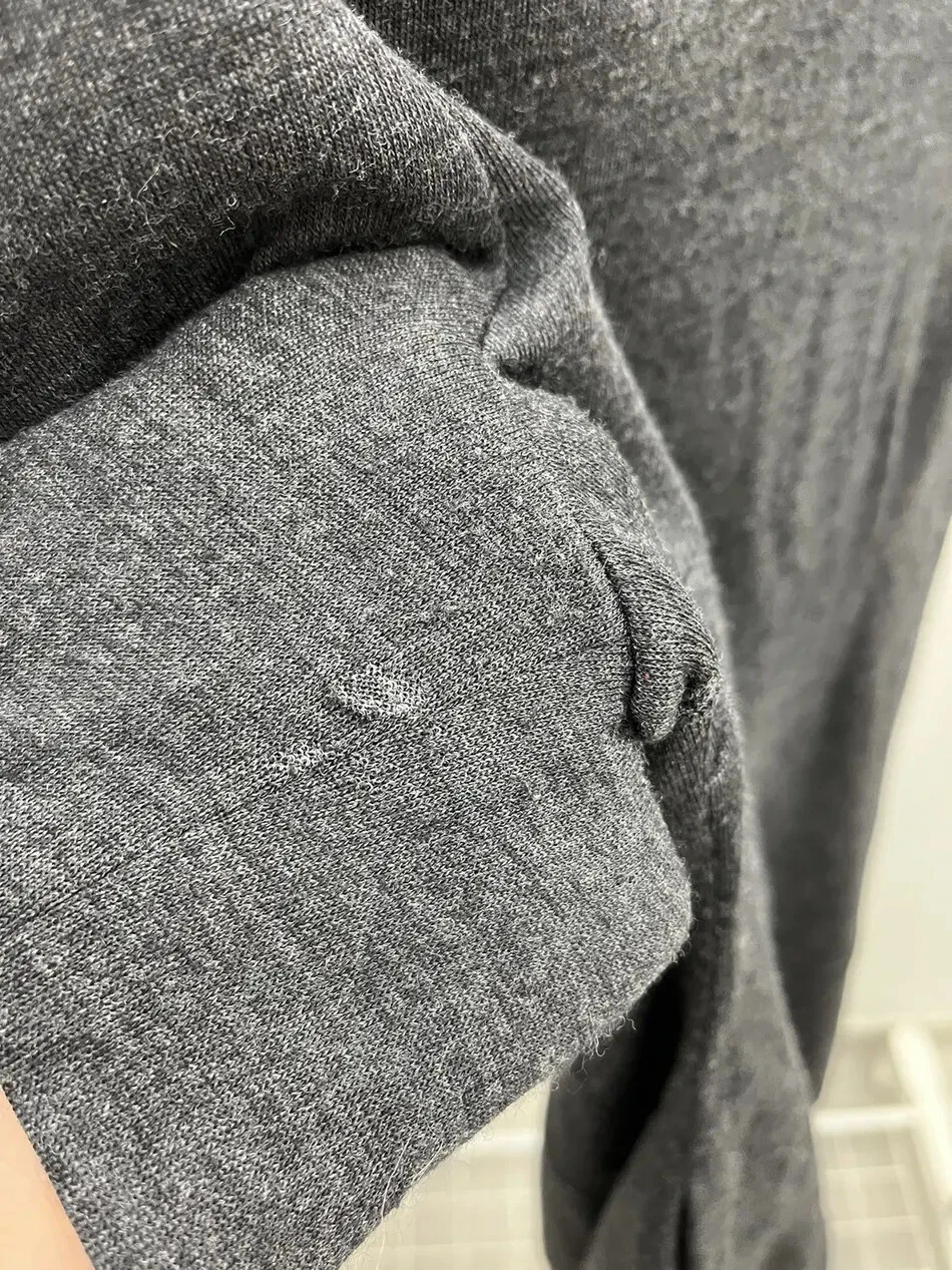 Abito Alexander McQueen in lana con tasche taglia S