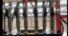 6x PIEZO SIEMENS VDO BMW Petrol injector Flow testing ultrasonic cleaning