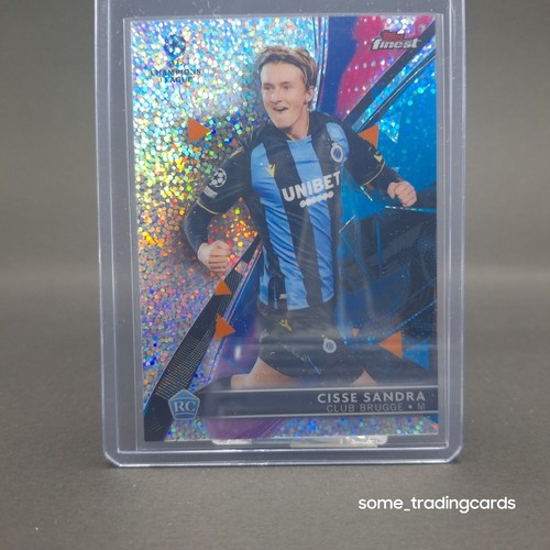 Topps Finest UCC 2021/22 Cisse Sandra RC Club Brugge Speckle - /175