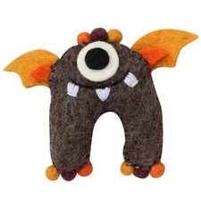 Monster Tooth Fairy Pillow Pocket Plush Global Groove Life NWT Fair Trade