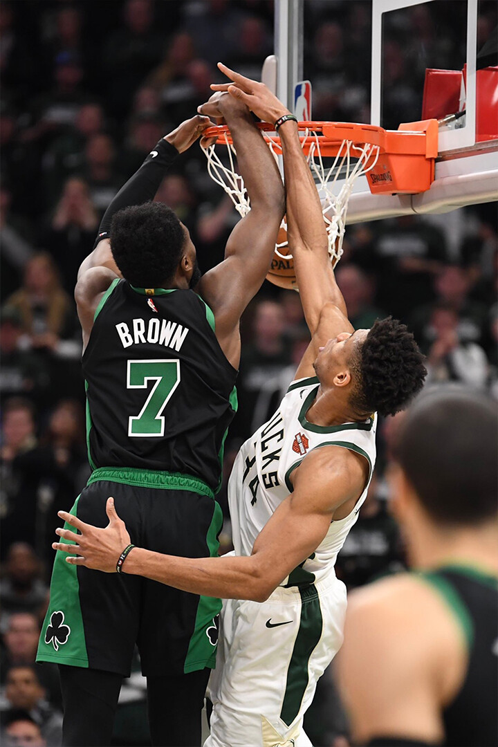 Jaylen Brown Boston Celtics Basketball Star Wall Art Home Decor