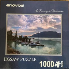 Enovoe jigsaw puzzle; An Evening in Vancouver; 1000 pieces