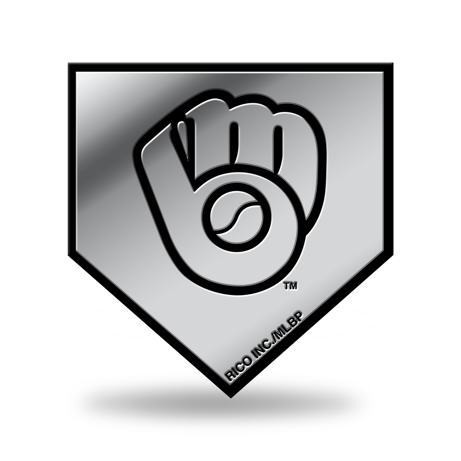 Автомобильная эмблема Милуоки Брюэрз в виде мяча и перчатки 1890₽