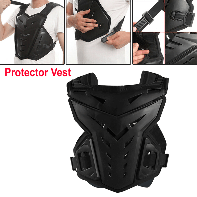 Durable Motorcycle Protector Jacket Biker Stunt Racing Armor Vest Guard