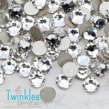 Swarovski 72pcs Clear FlatBack Crystal Nail Decoration Rhinestone 2058-001