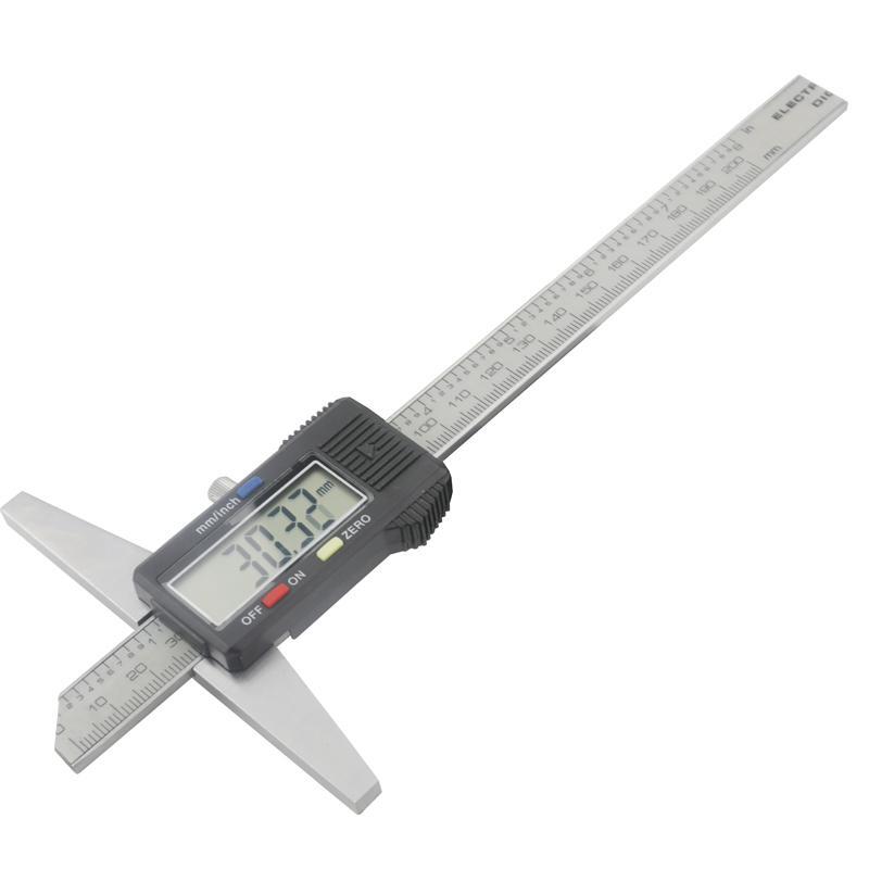150 Mm 6" Depth Vernier Caliper Micrometer Gauge 0150mm Digital