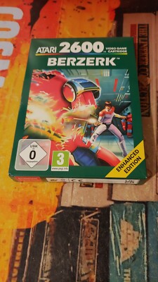 Berzerk (Atari 2024) for Atari VCS 2600 (Box, Cartridge) classic 8-bit