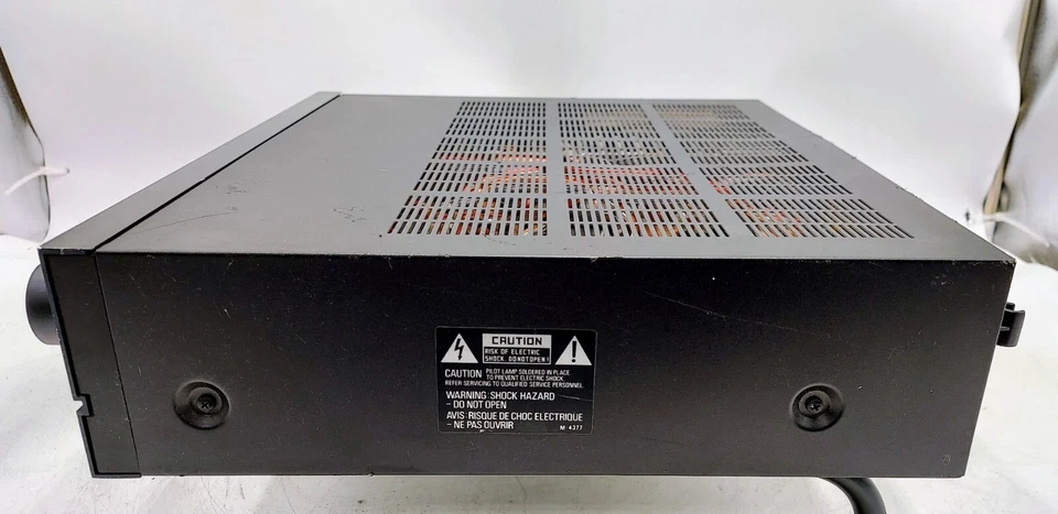 Receptor amplificador sintonizador de alta definición de estasis Nakamichi TA-3A Foto 4 de 4