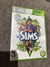 The Sims 3 (Microsoft Xbox 360, 2010) No Manual Tested 