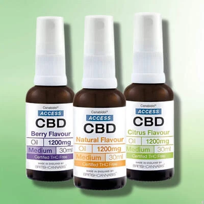 CBD Oil Spray by Access CBD | 600mg-4800mg Broad Spectrum CBD | 30ml